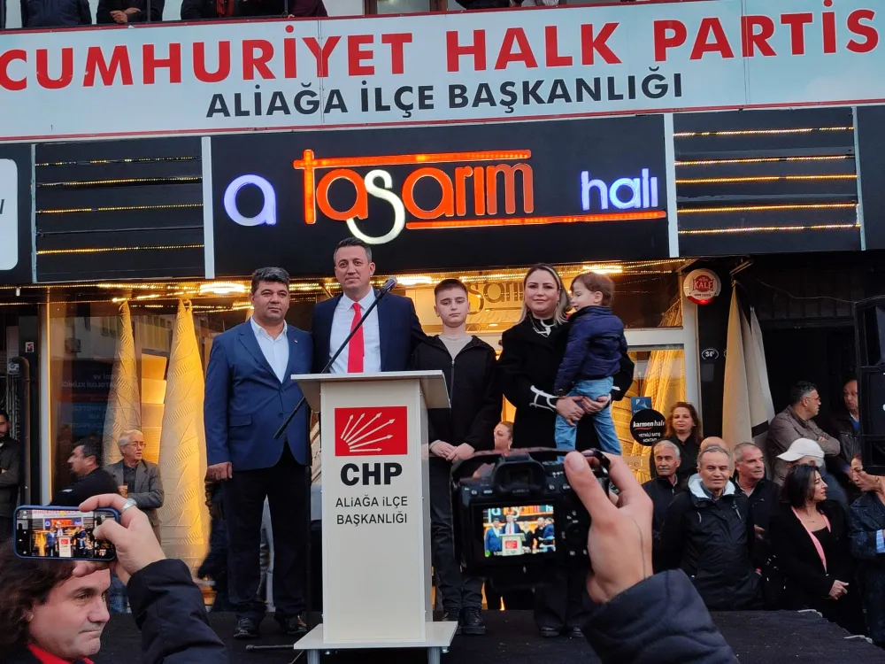 BARIŞ EROĞLU ALİAĞA İÇİN ADAY ADAYLIĞINI AÇIKLADI