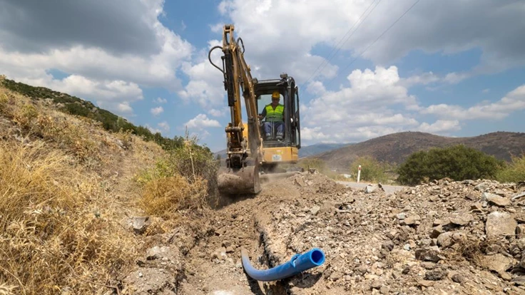 İZSU, Karagöl’ün suyunu Emiralem’e taşıyor