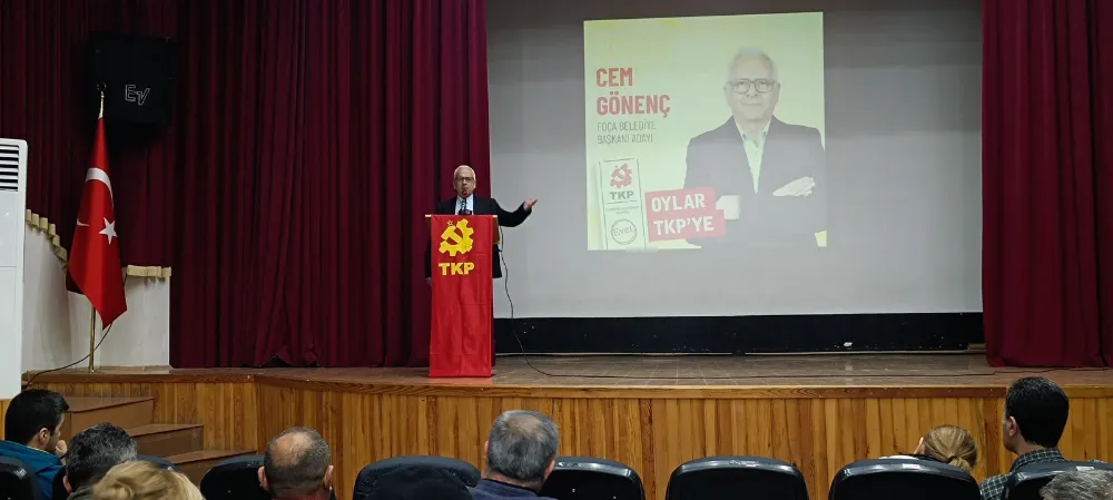 TÜRKİYE KOMÜNİST PARTİSİ FOÇA BELEDİYE BAŞKAN VE MECLİS ADAYLARINI TANITTI