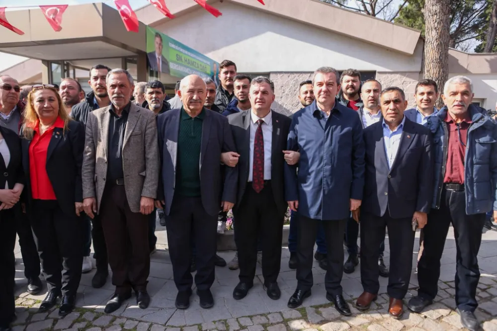 HAMZA DAĞ SEÇİM ÇALIŞMALARI İÇİN BERGAMA