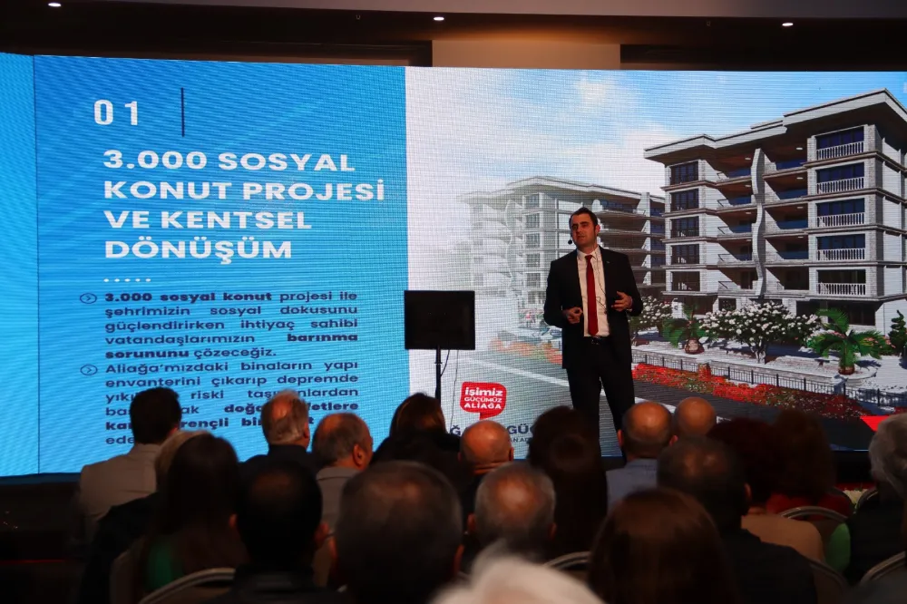 3 BİN SOSYAL KONUT İLE ALİAĞA İÇİN BÜYÜK BİR ADIM ATACAĞIZ