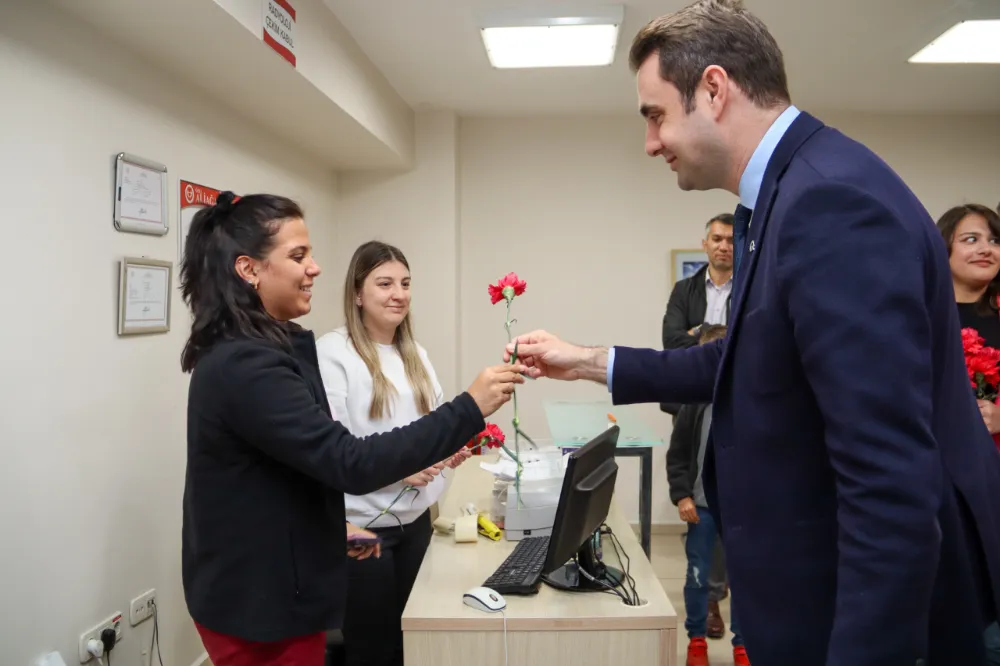 ÇAĞATAY GÜÇ’TEN SAĞLIK ÇALIŞANLARINA  ZİYARET 