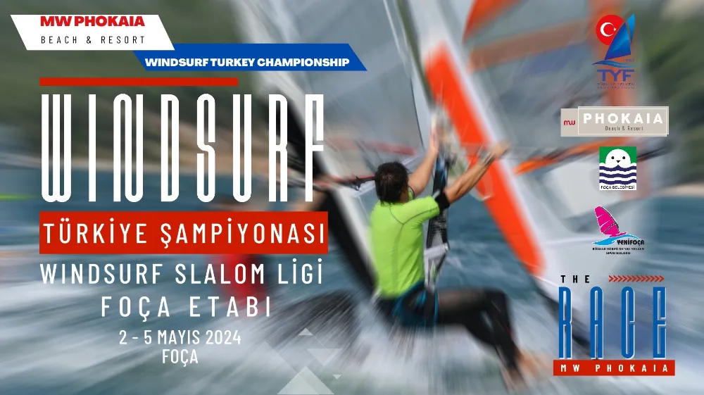 WİNDSURF TÜRKİYE SLALOM LİGİ FOÇA ETABIYLA BAŞLIYOR