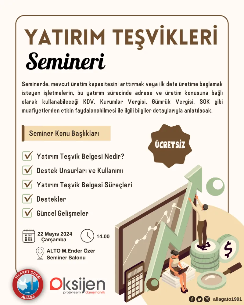 ALTO’DAN YATIRIM TEŞVİKLERİ SEMİNERİ