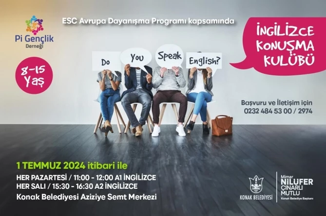 Konaklı Çocuklara İngilizcelerini Geliştirme Fırsatı