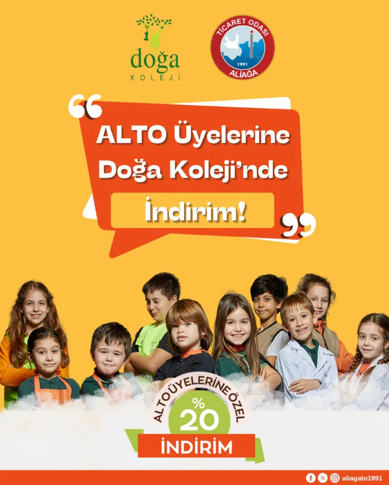 ALTO Üyelerine Doğa Kolejinde İndirim